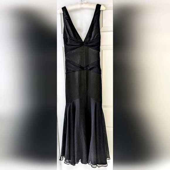 Amazing RARE Vera Wang Black Formal Gown - Picture 1 of 5